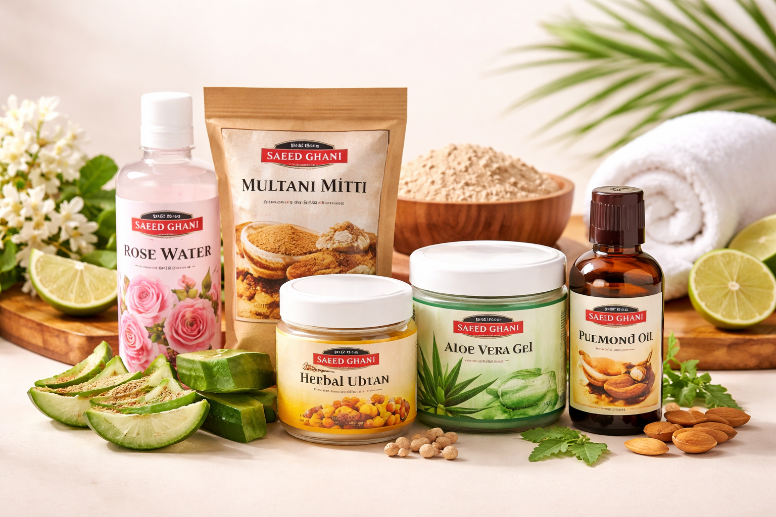 ✨ Natural Skincare in Pakistan: Why Saeed Ghani is a Trusted Choice