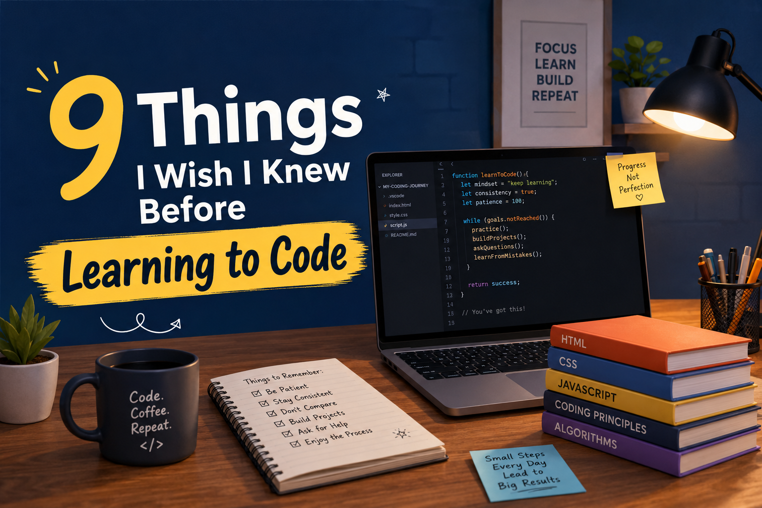 9 Things I Wish I Knew Before Learning to Code