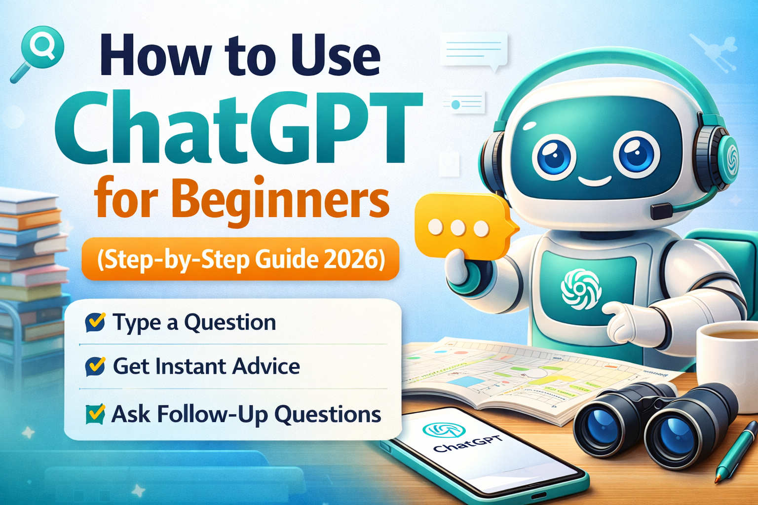 How to Use ChatGPT for Beginners (Step-by-Step Guide 2026)