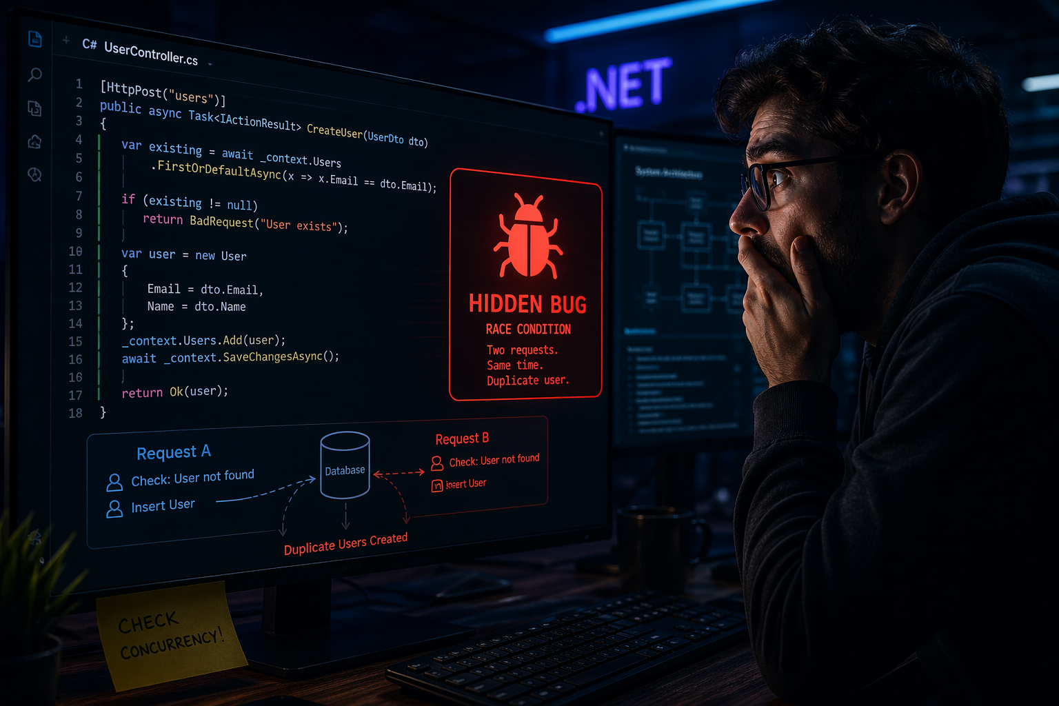 80% of Developers Got This .NET API Question Wrong — Can You Spot the Bug?
