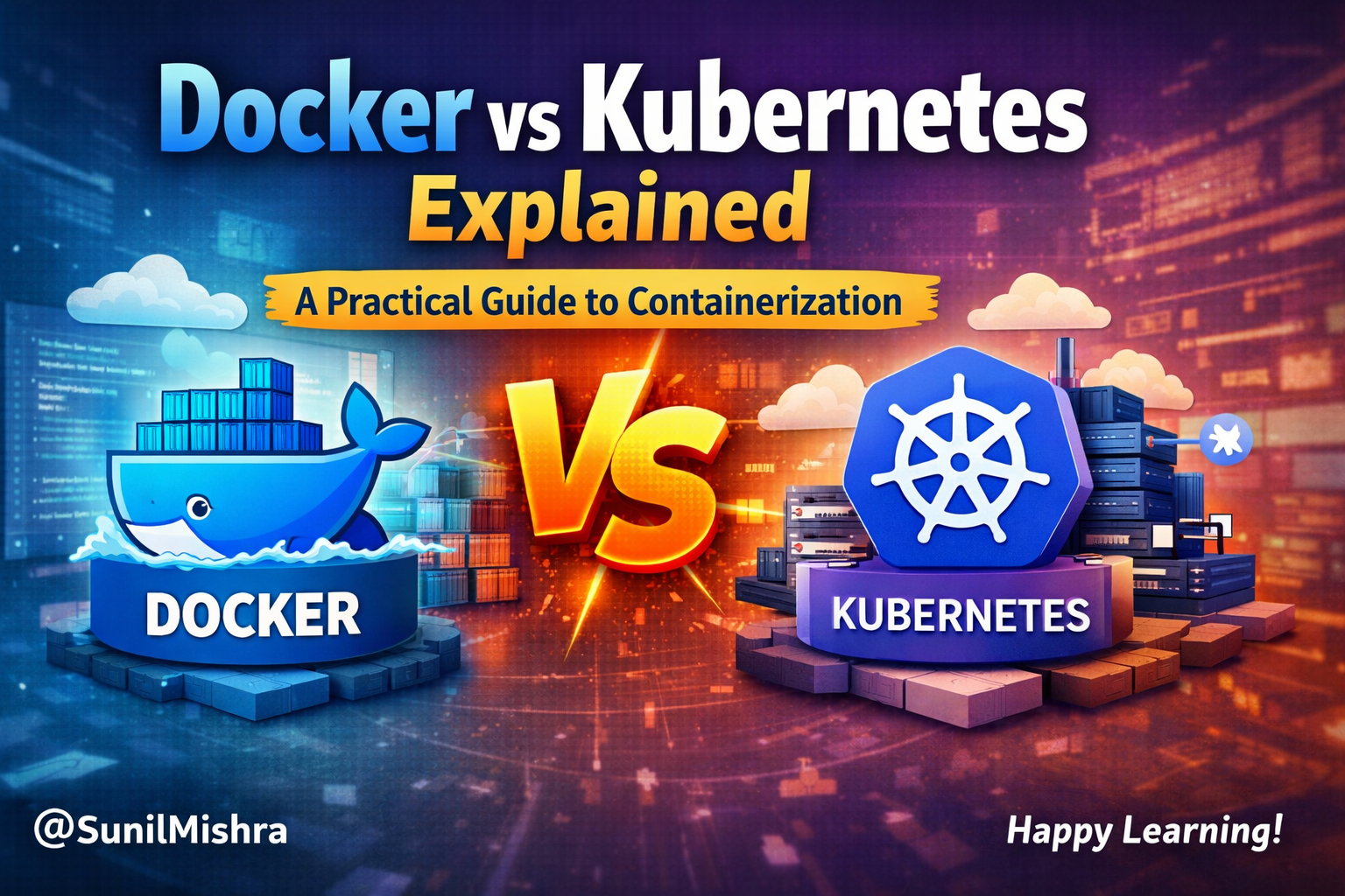 Docker vs Kubernetes Explained: A Practical Guide to Containerization