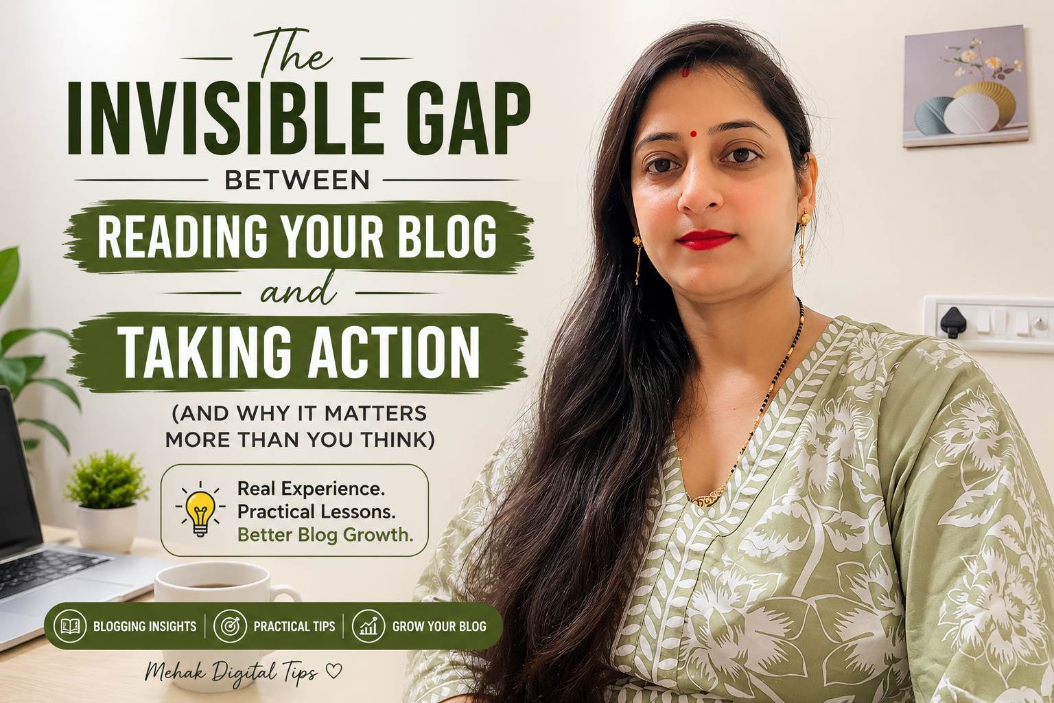 The Invisible Gap Between Reading Your Blog and Taking Action (And How to Close It)