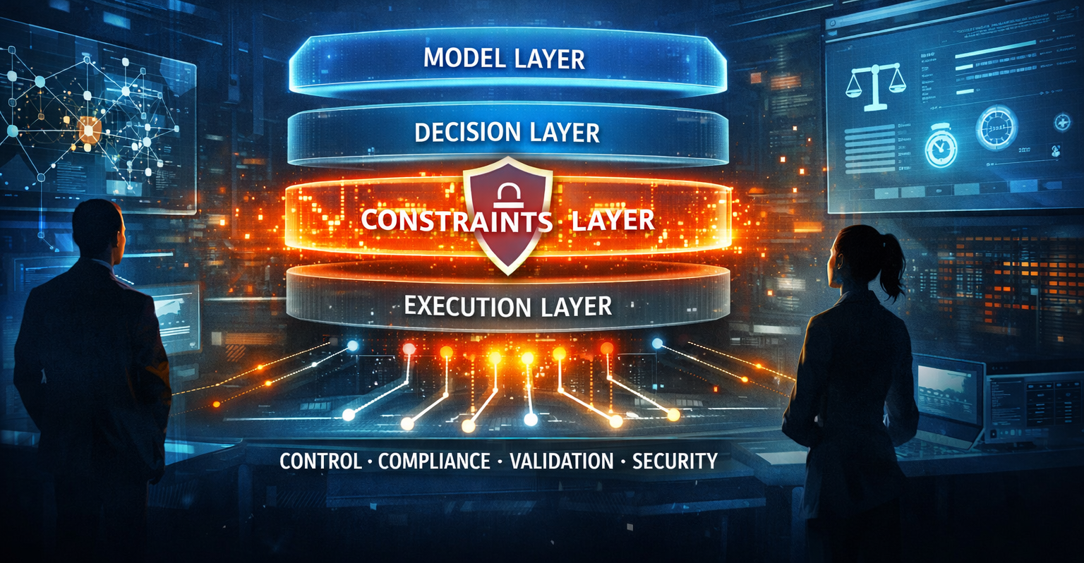The Most Misunderstood Layer in Enterprise AI: Why Constraints Define Real Decision Systems
