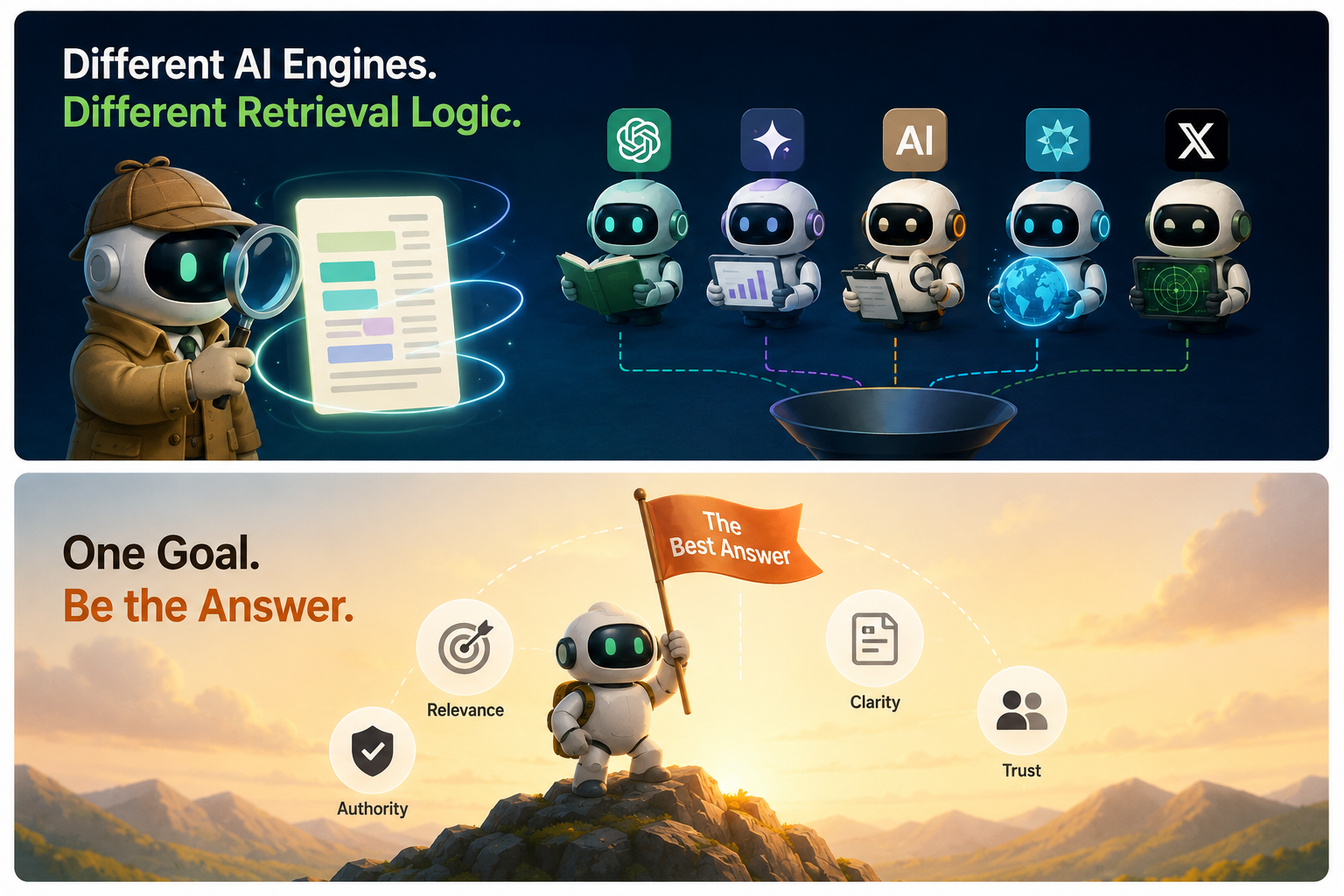 Understanding the Retrieval Logic Behind the Five Major AI Engines: A GEO Guide for Global Brands