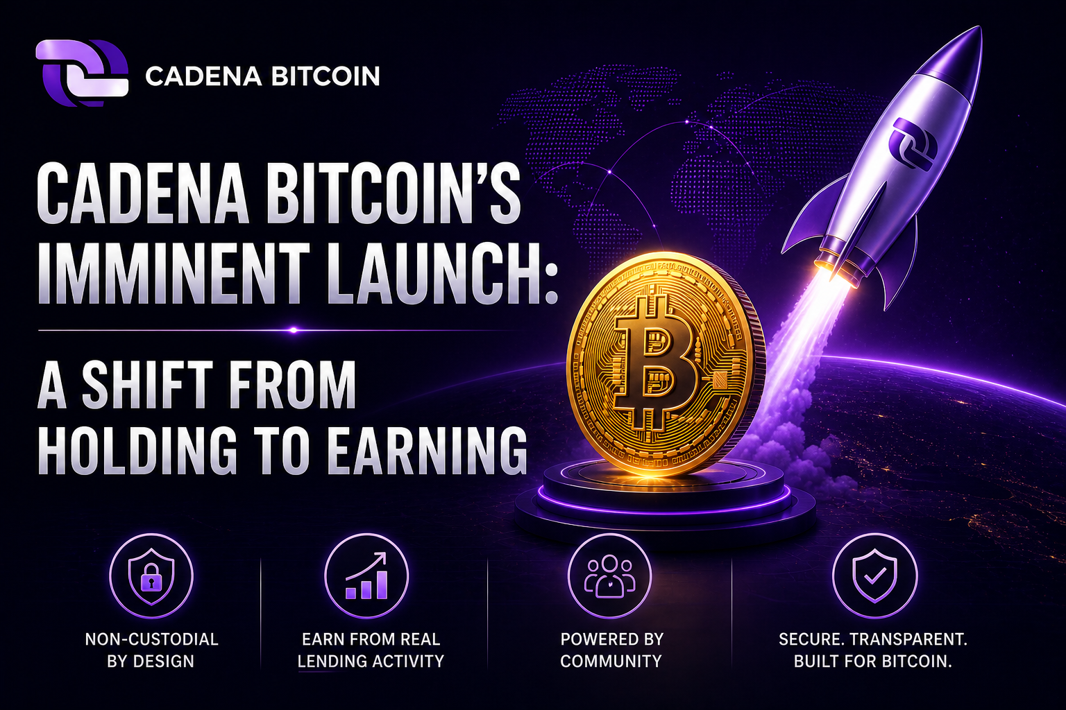 Cadena Bitcoin’s Imminent Launch: A Shift from Holding to Earning in the Bitcoin Economy