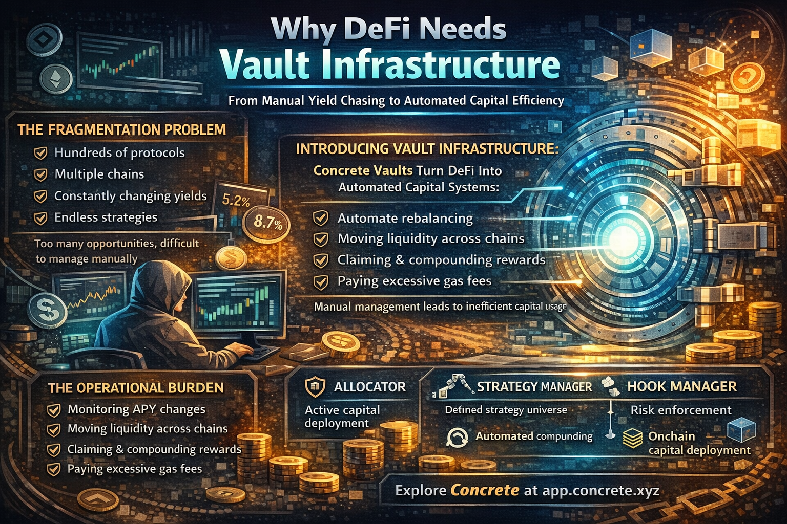 CONCRETE: Why DeFi Needs Vault Infrastructure