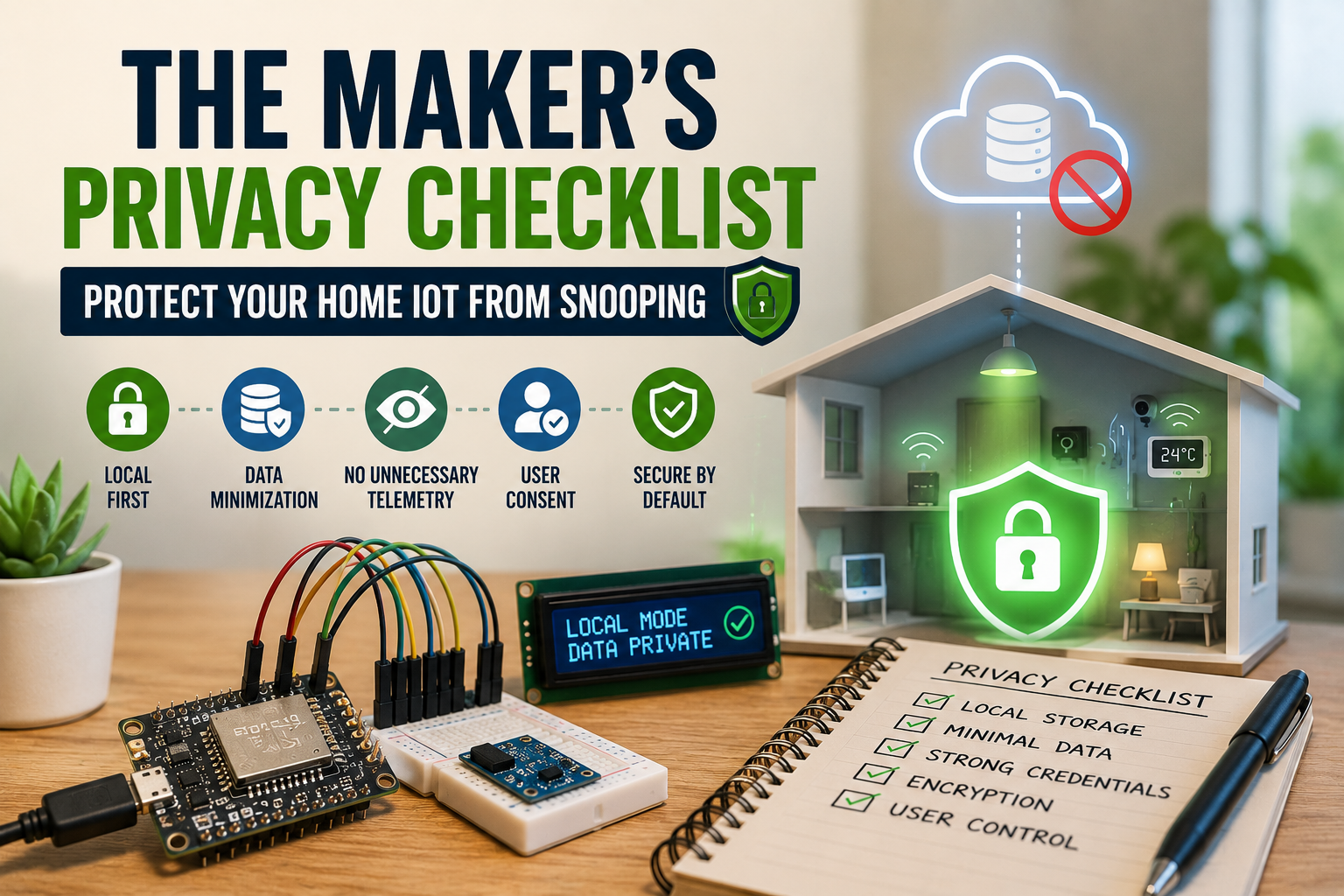 The Maker’s Privacy Checklist: Simple Ways to Protect Your Home IoT Projects