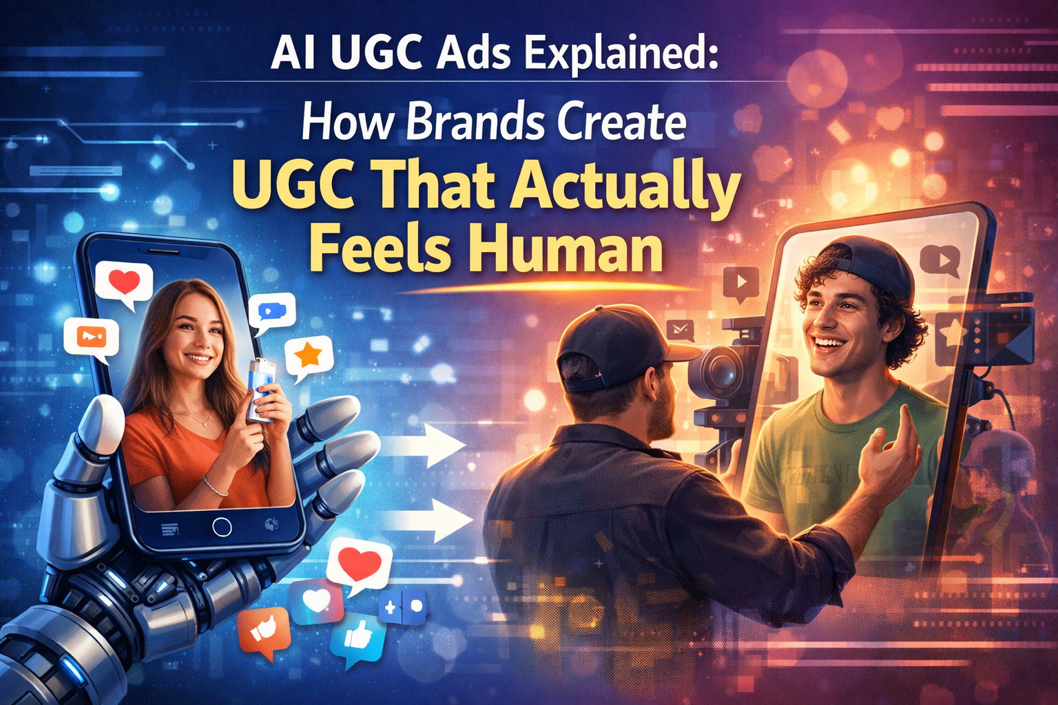 AI UGC Ads Explained: How Brands Create 
UGC That Actually Feels Human