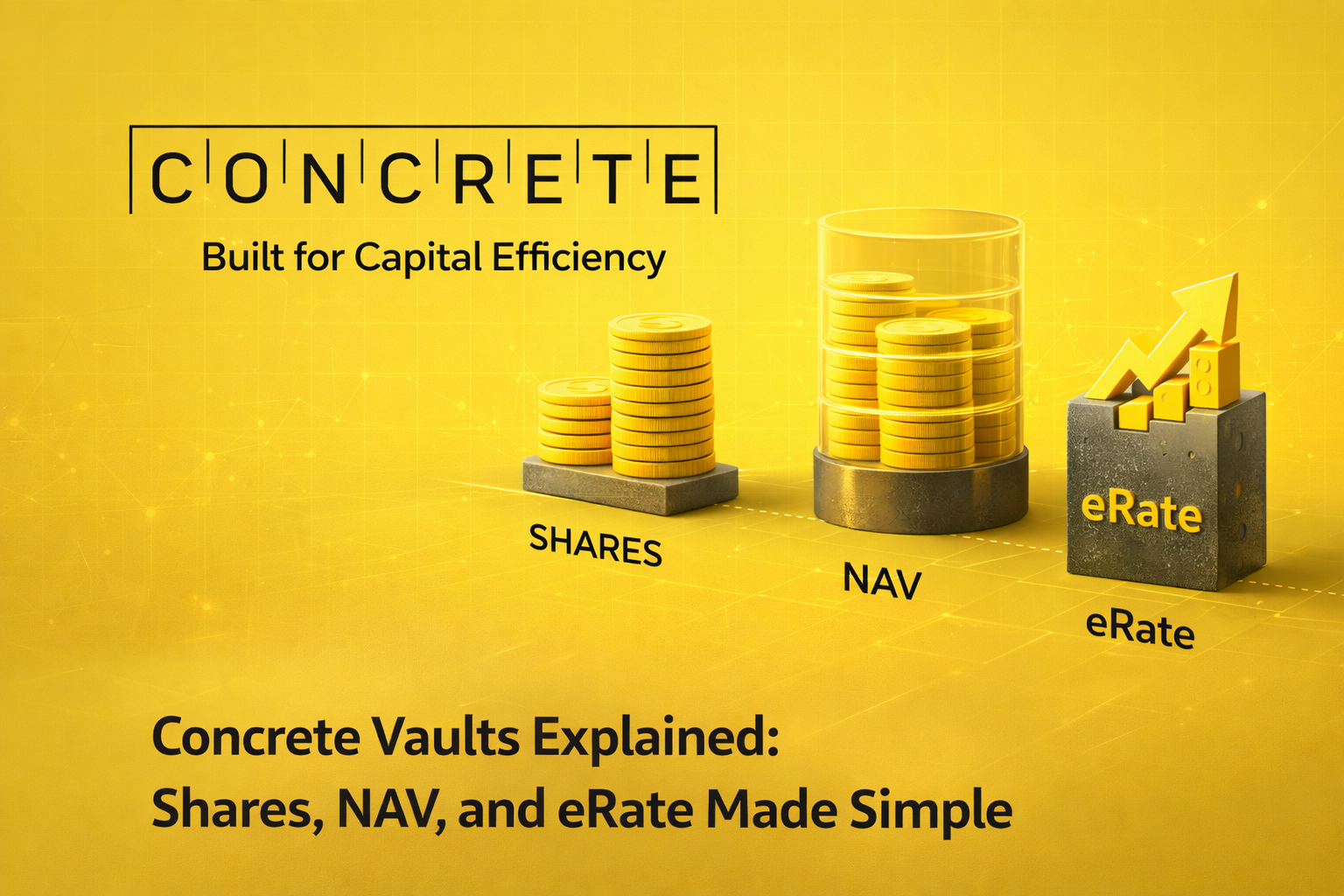 Concrete Vaults Explained: Shares, NAV, and eRate Made Simple