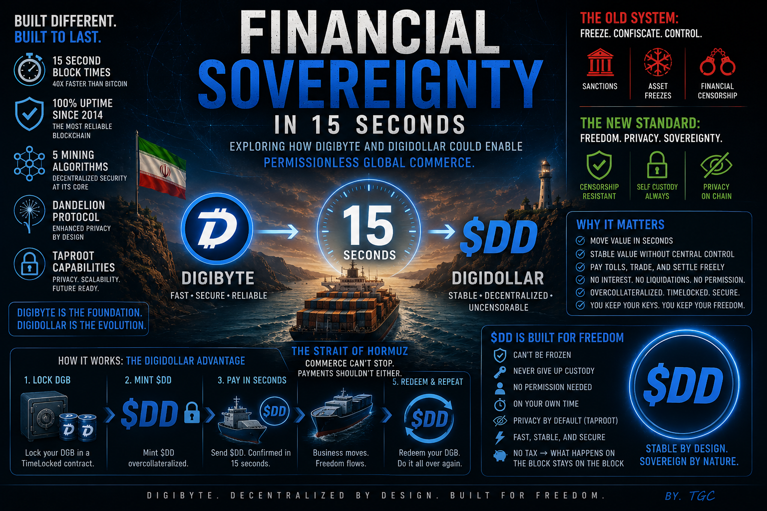 Financial Sovereignty in 15 Seconds