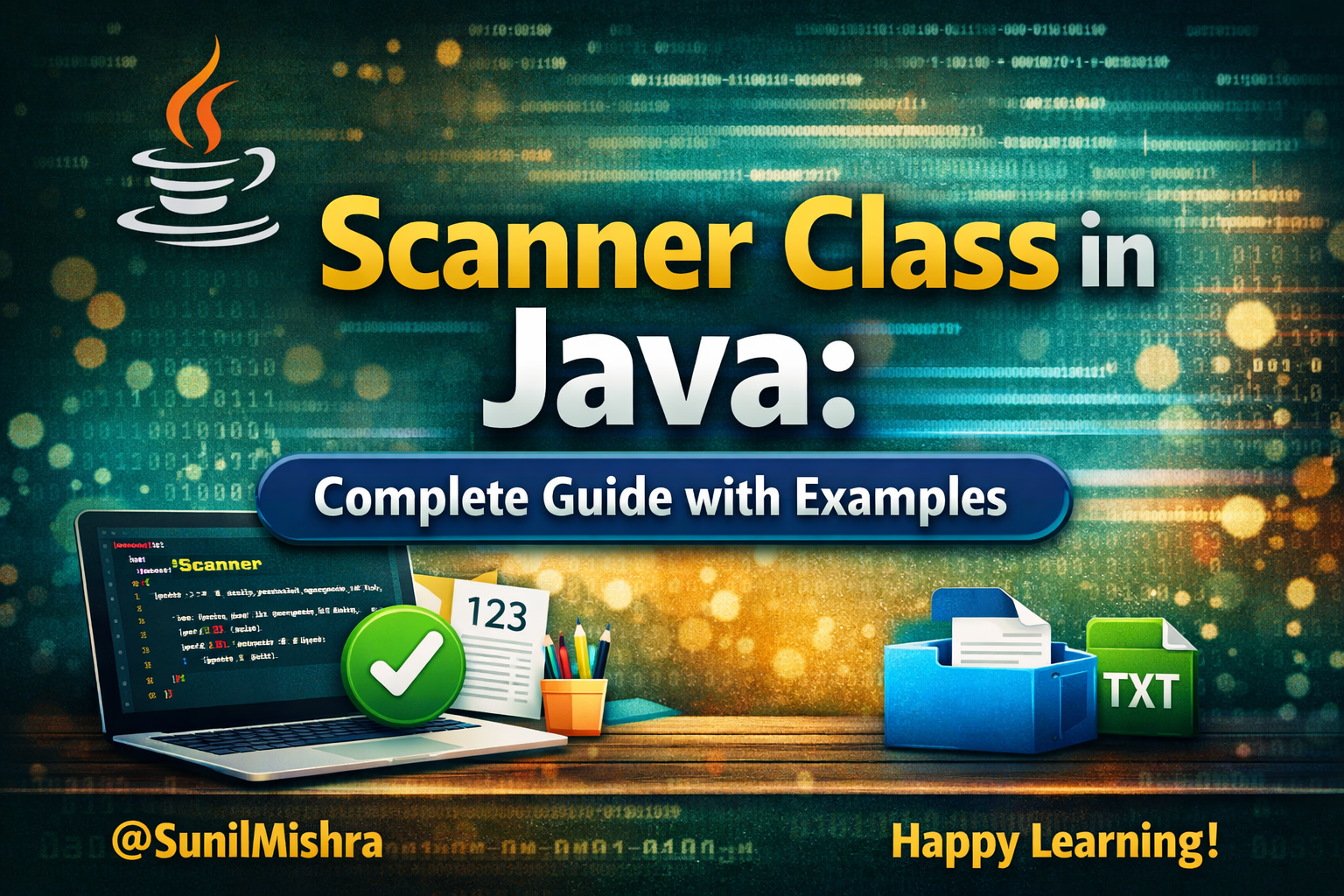 Scanner Class in Java: Complete Guide with Examples