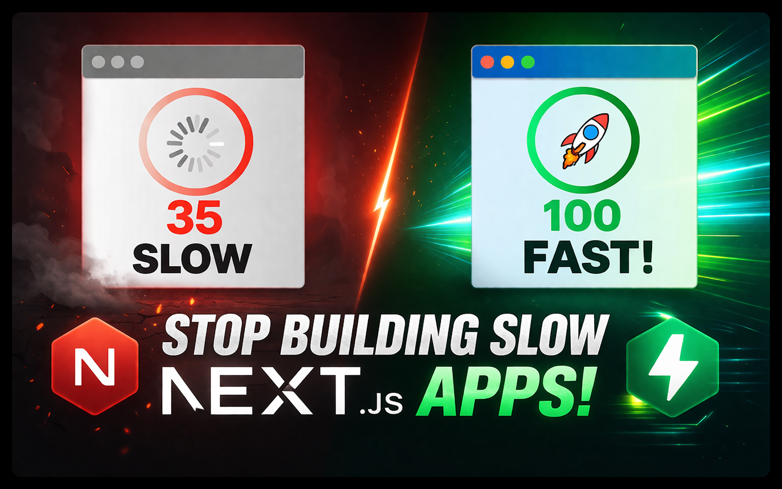 Stop Building Slow Next.js Apps (Do This Instead)
