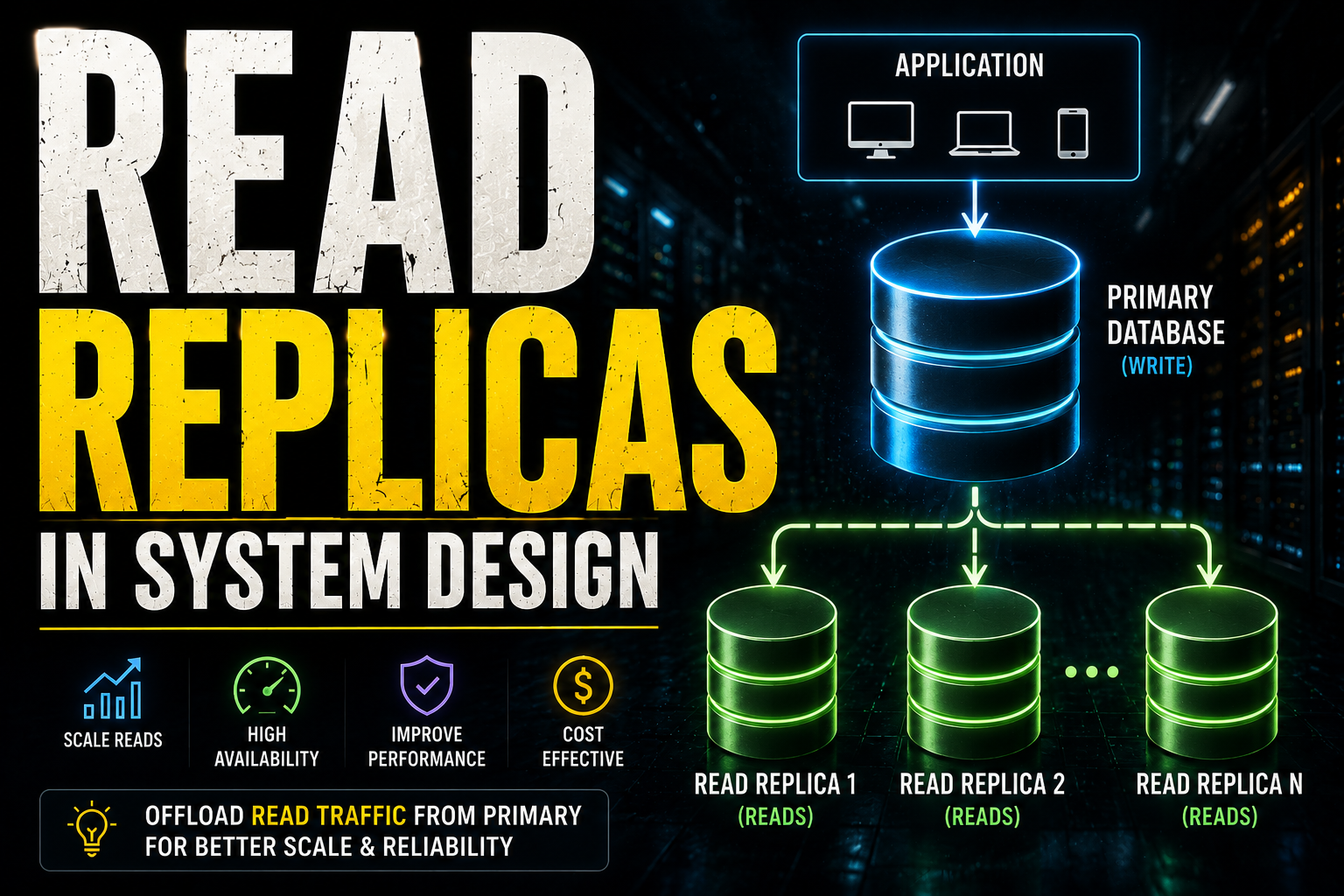 Read Replicas in System Design: The Scaling Technique Every Backend Engineer Should Understand