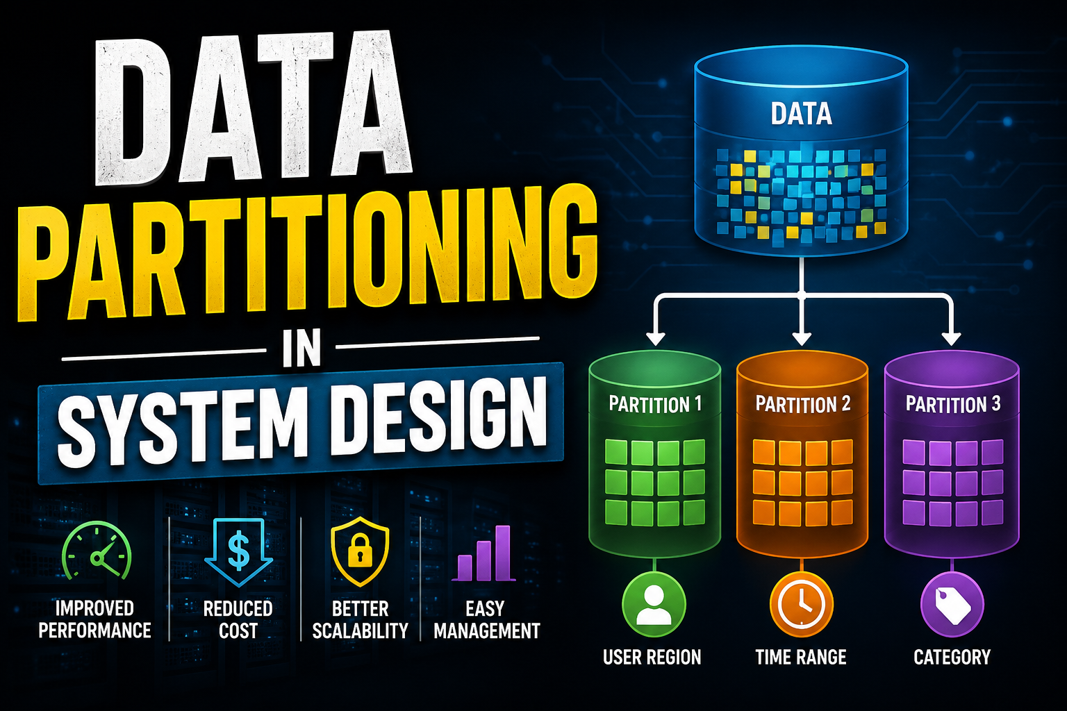 Data Partitioning in System Design: Why Every Scalable Application Depends on It