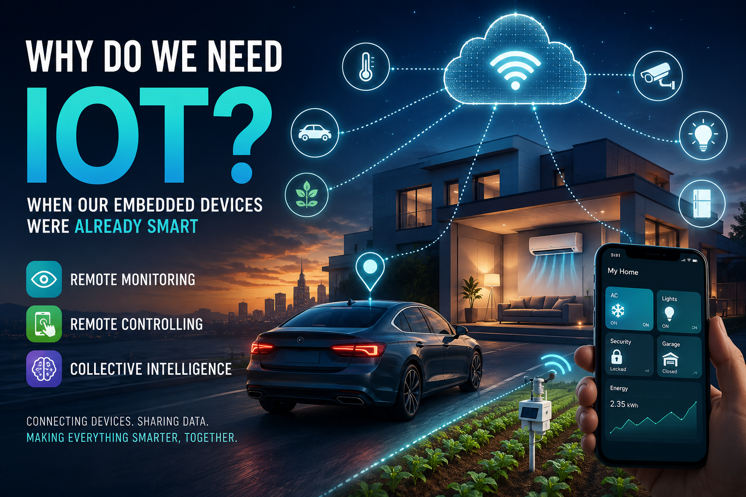 Why Do We Need IoT When Our Embedded Devices Are Already Smart?