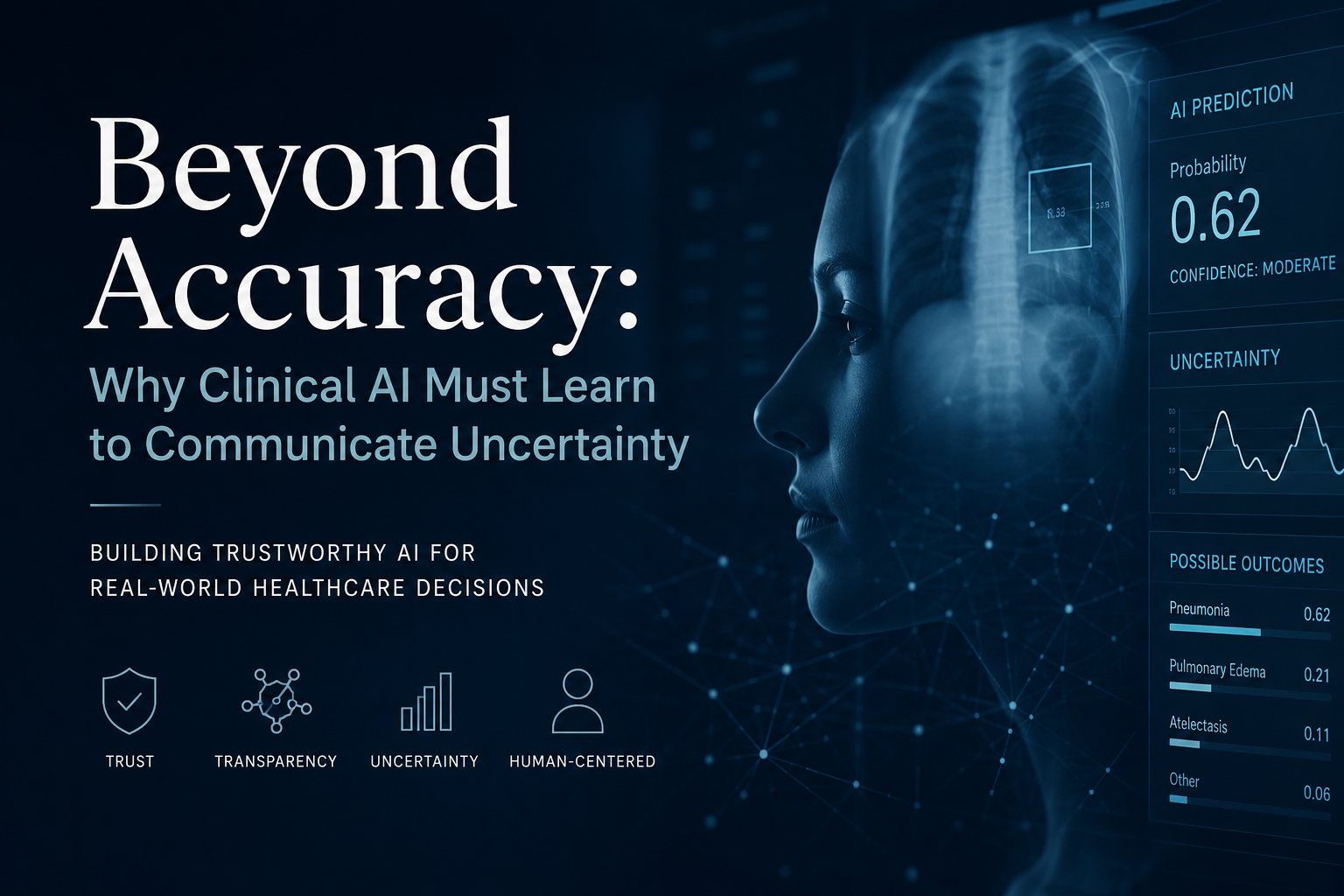 Beyond Accuracy: Why Clinical AI Must Learn to Communicate Uncertainty