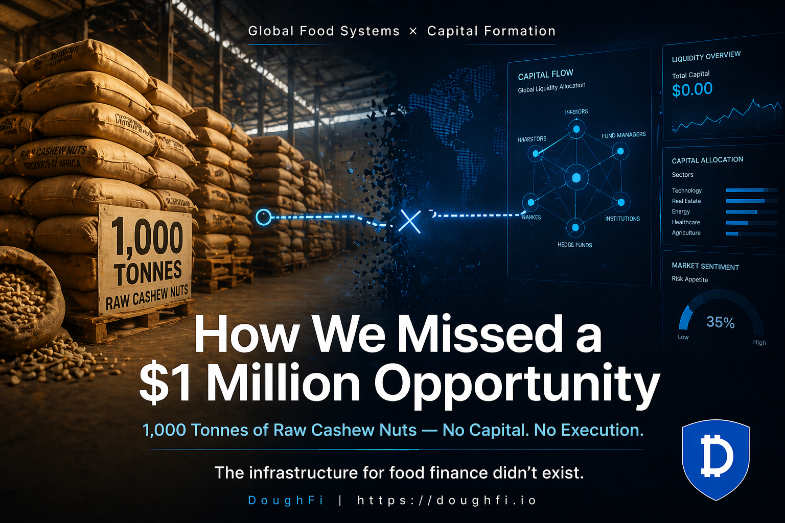 How We Missed a $1 Million USD Opportunity: Capital Formation for Global Food Systems.