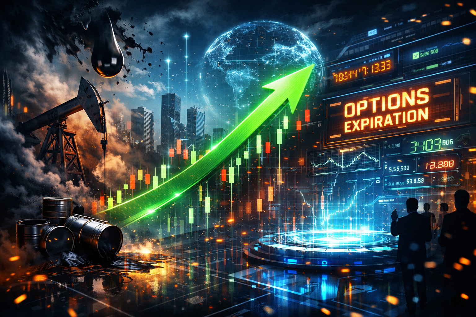 Markets Bounce as Oil Falls and Options Expiration Drives Short-Term Price Action | March 16, 2026