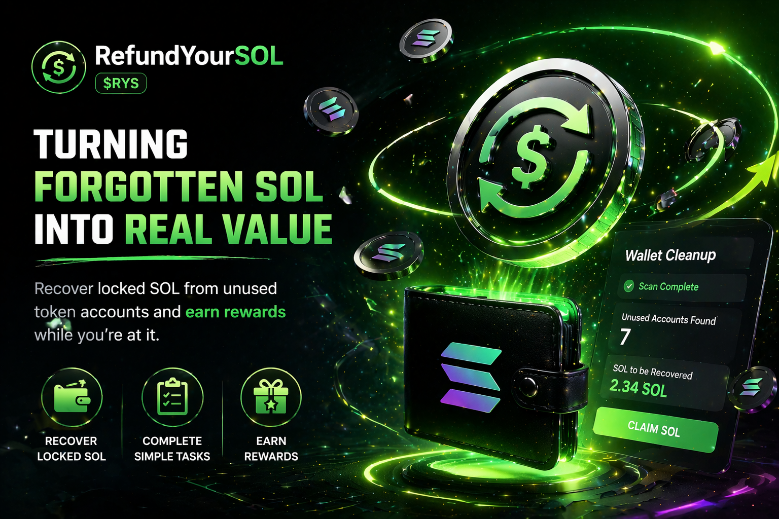  RefundYourSOL ($RYS): The Smartest Way to Turn Idle SOL Into Active Value