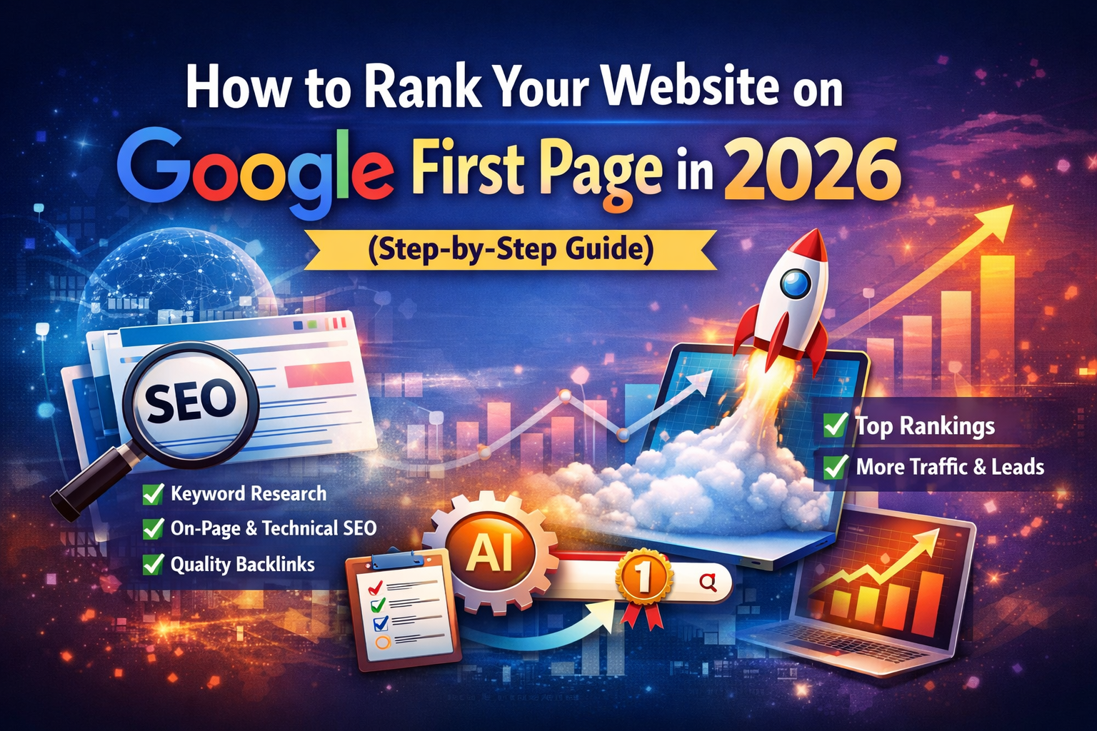 “Step-by-Step Guide to Ranking a Blog Post on Google in 2026.”