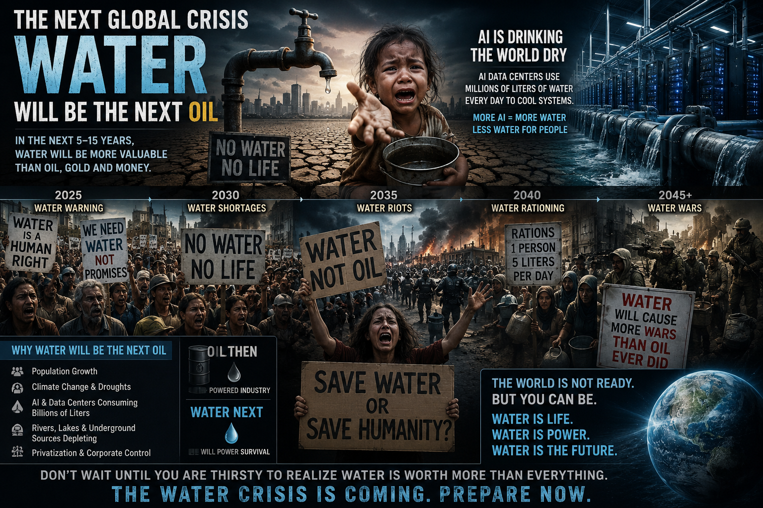 WATER WILL BE More Valuable Than OIL