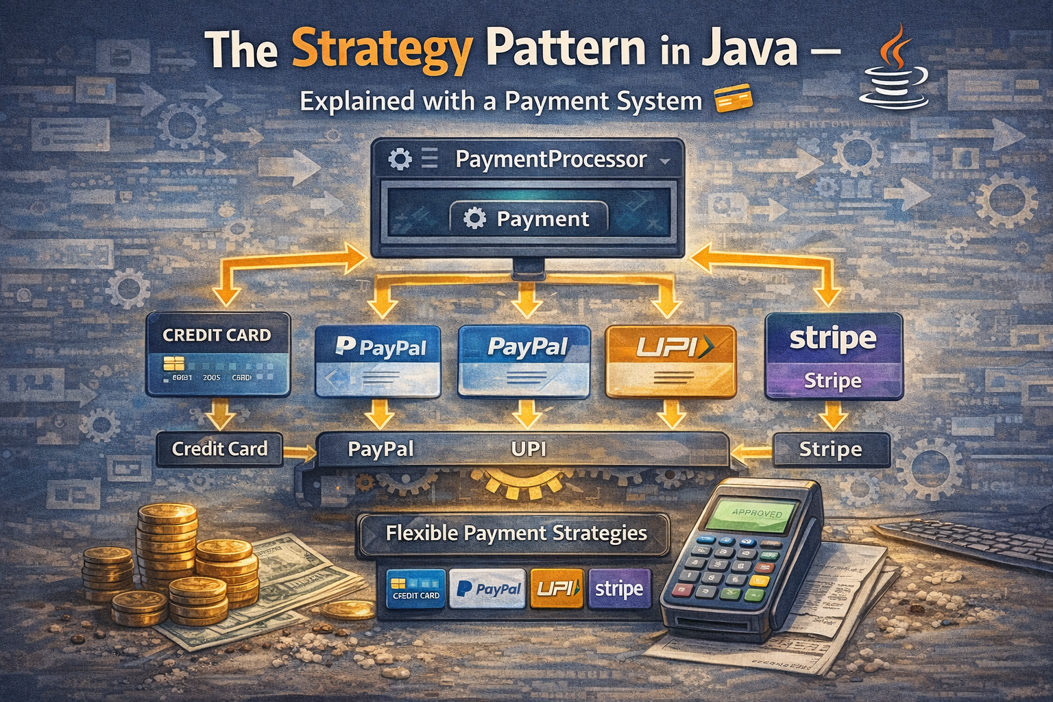 The Strategy Pattern in Java — Explained with a Payment System