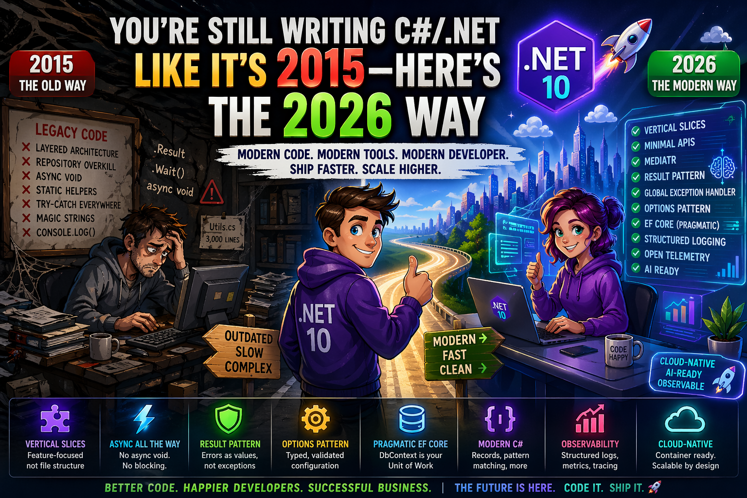Stop Writing C# Like a Junior: The Brutal 2026 Upgrade Guide Senior Devs Actually Use