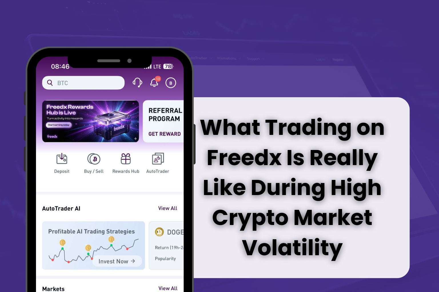 What Trading on Freedx Is Really Like During High Crypto Market Volatility