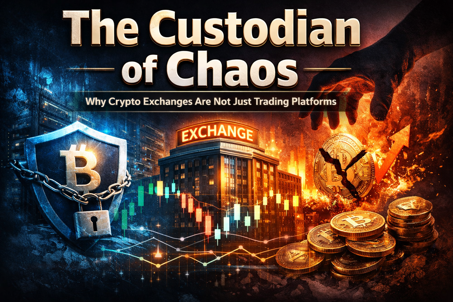The Custodian of Chaos: Why Crypto Exchanges Are Not Just Trading Platforms