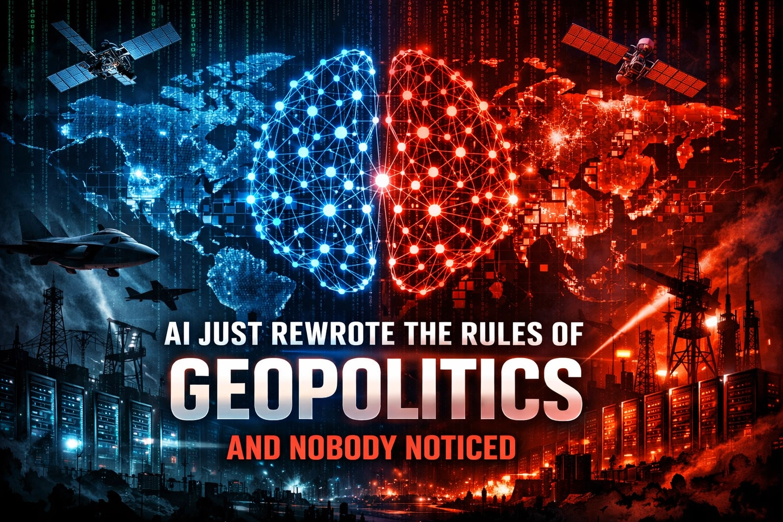 AI Just Rewrote the Rules of Geopolitics and Nobody Noticed
