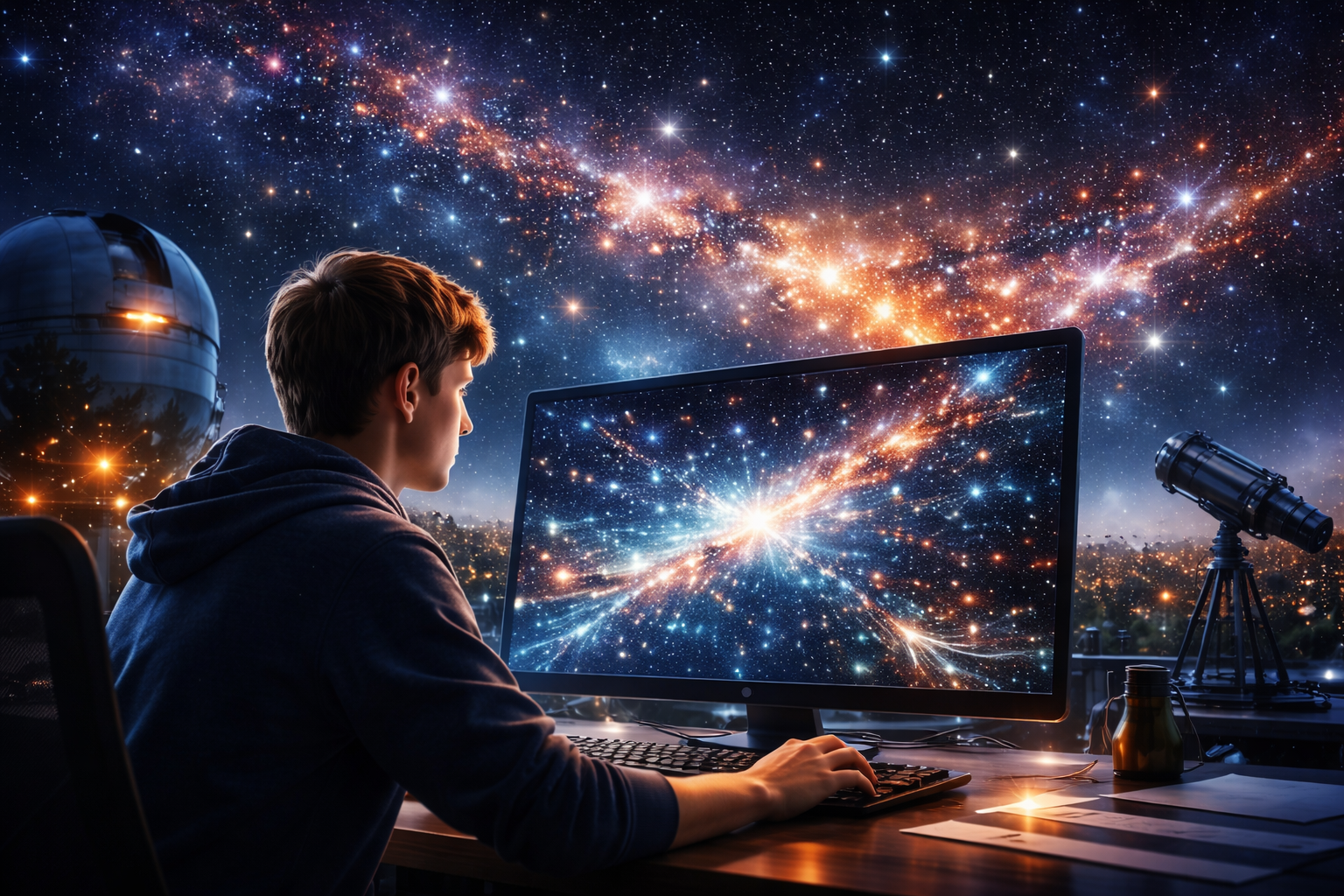 The Boy Who Mapped the Sky: How Matteo Paz Helped Discover Over a Mill