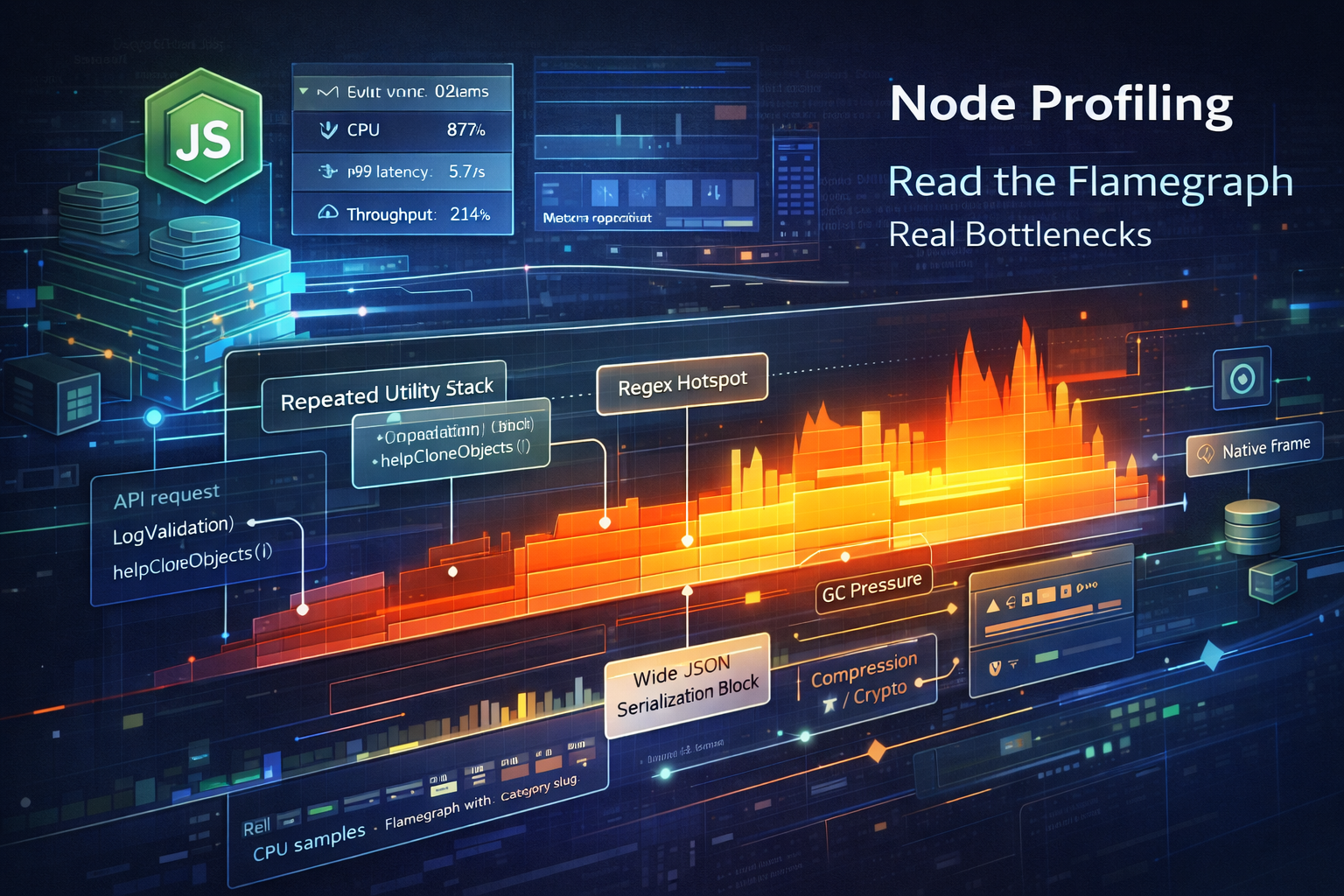 Node profiling: 9 flamegraph clues that matter