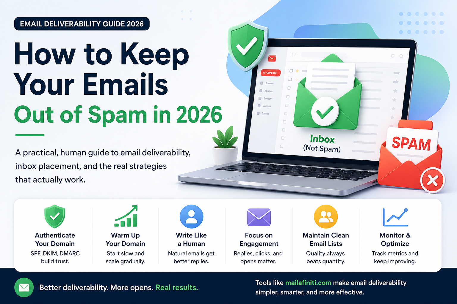 How to Keep Your Emails Out of Spam in 2026: A Complete Guide to Email Deliverability