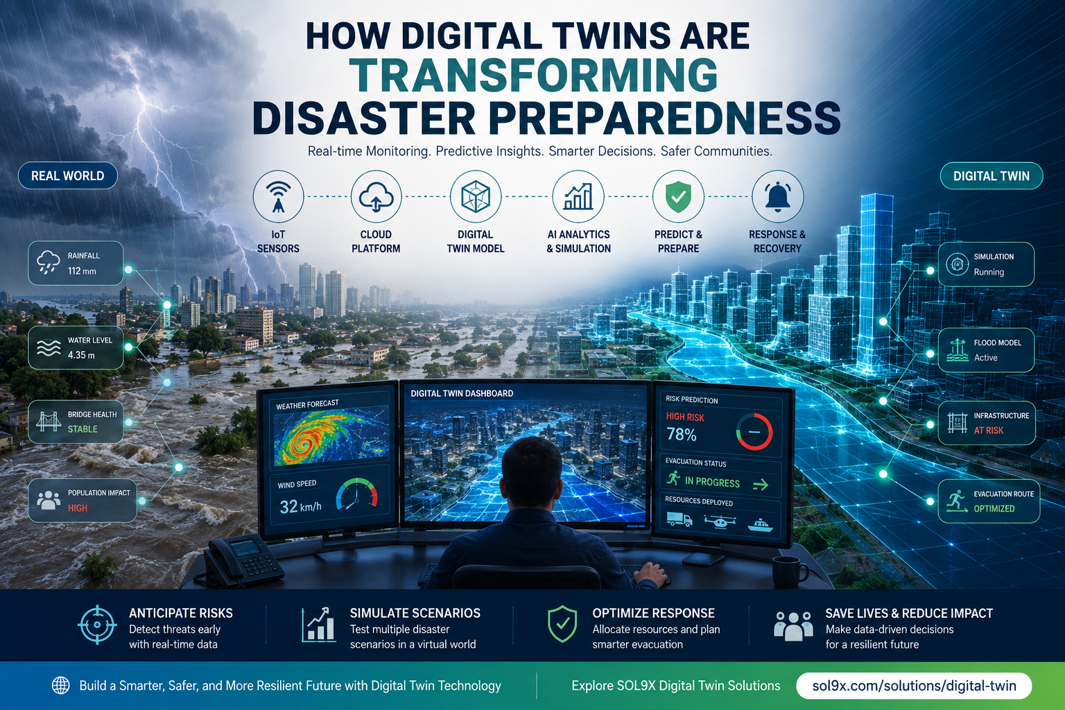 How Digital Twins Are Transforming Disaster Preparedness