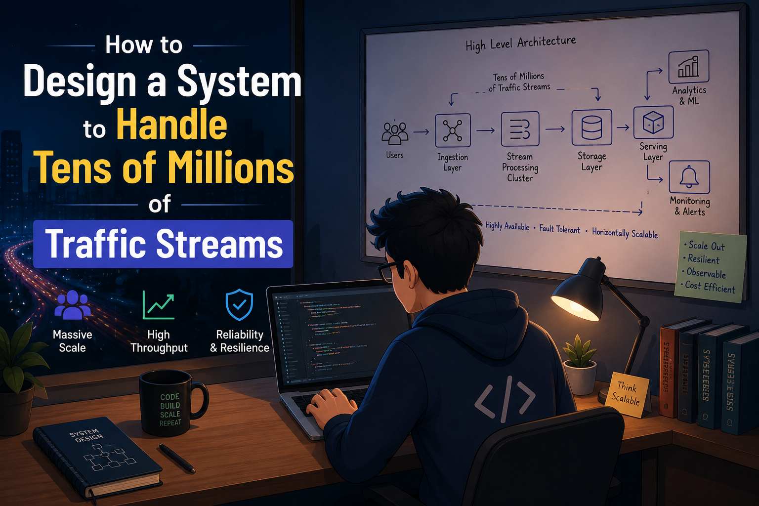 How to Design a System to Handle Tens of Millions of Traffic Streams