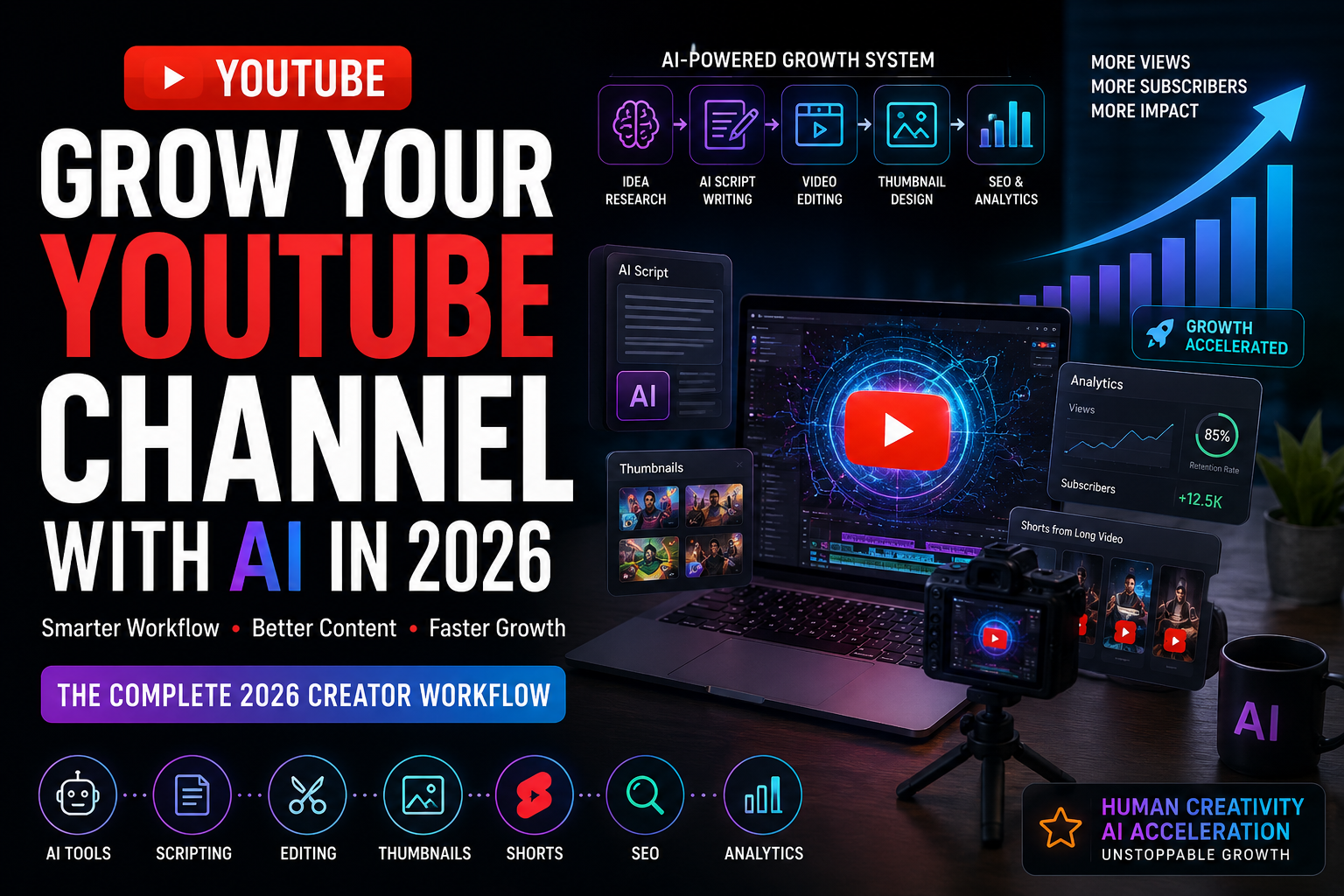 AI Is Changing YouTube Growth — But Not in the Way Most Creators Think