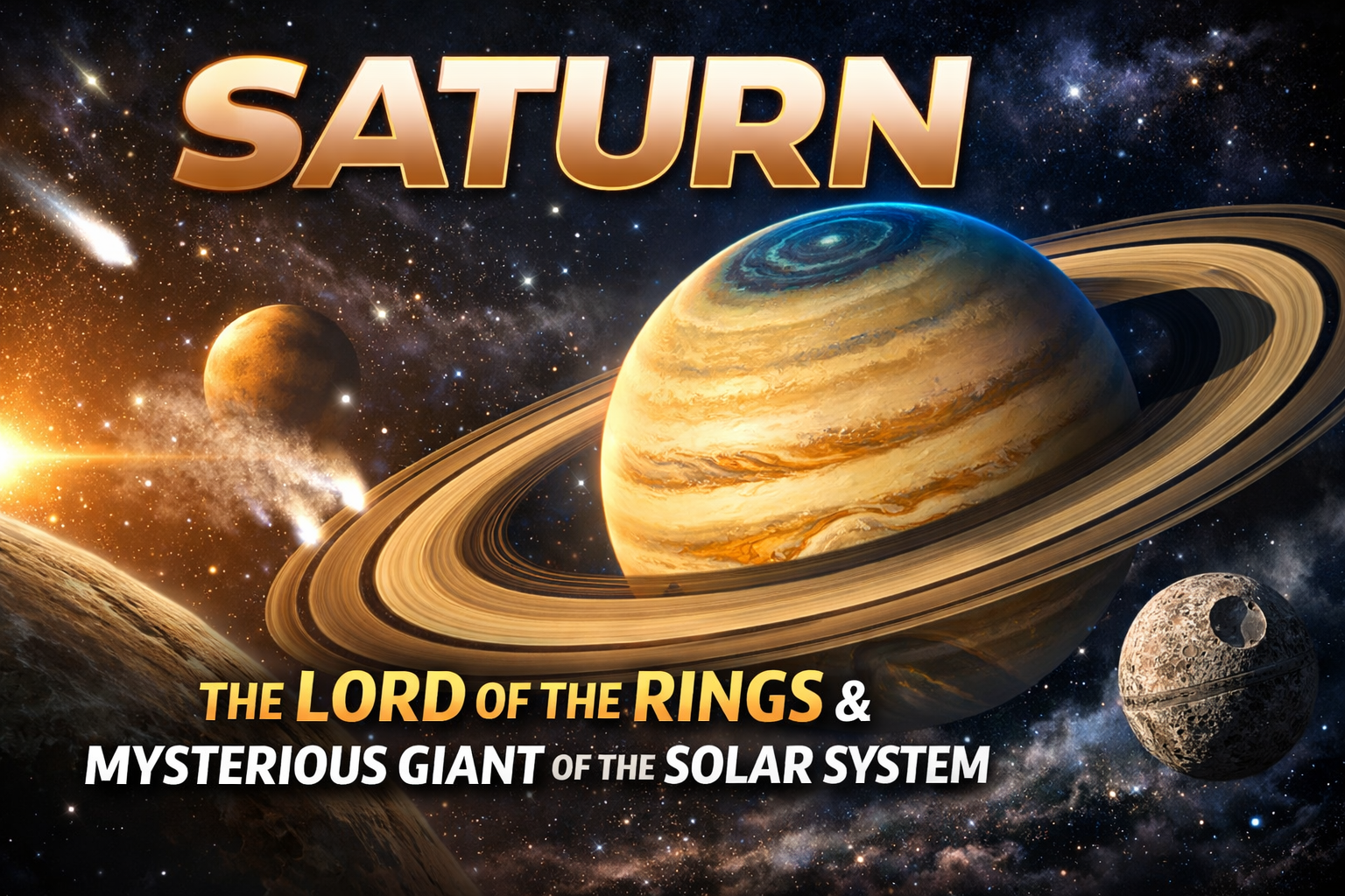 Saturn — The Lord of the Rings and One of the Most Mysterious Giants o