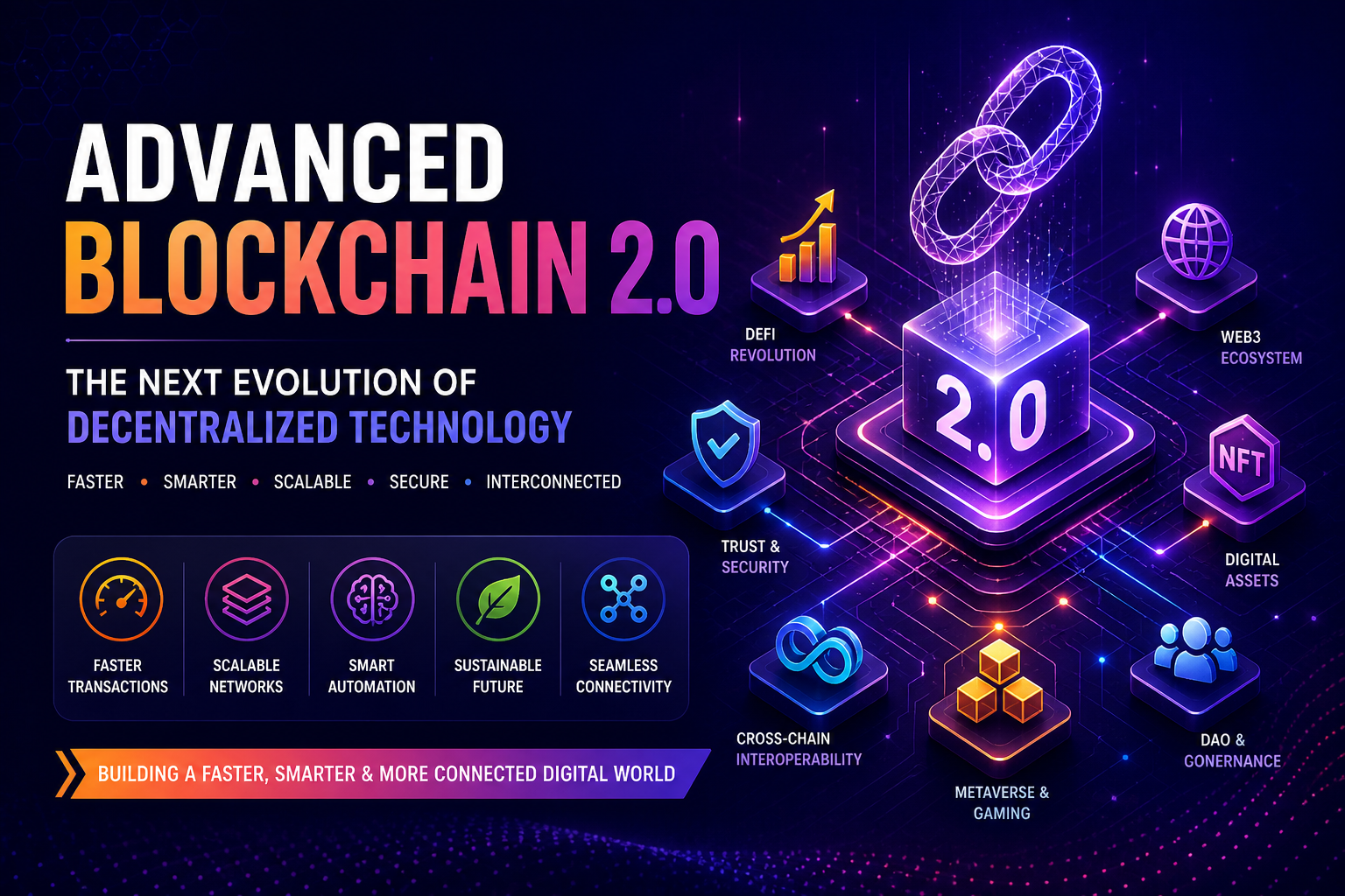 Advanced Blockchain 2.0: The Next Evolution of Decentralized Technology