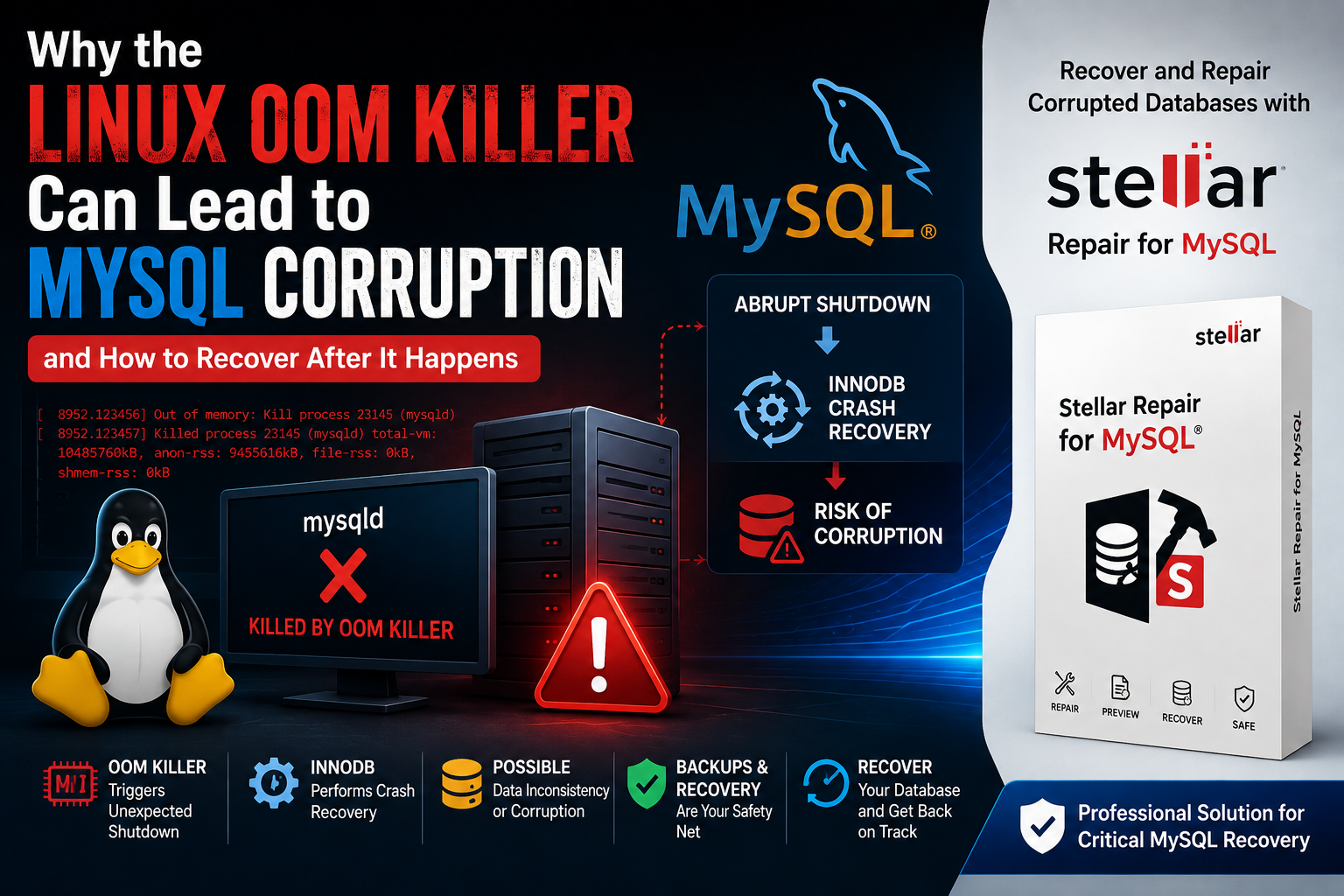 Why the Linux OOM Killer Can Lead to MySQL Corruption and How to Recover