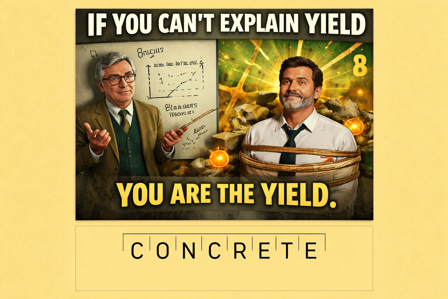 If You Can’t Explain Yield, You Are the Yield.