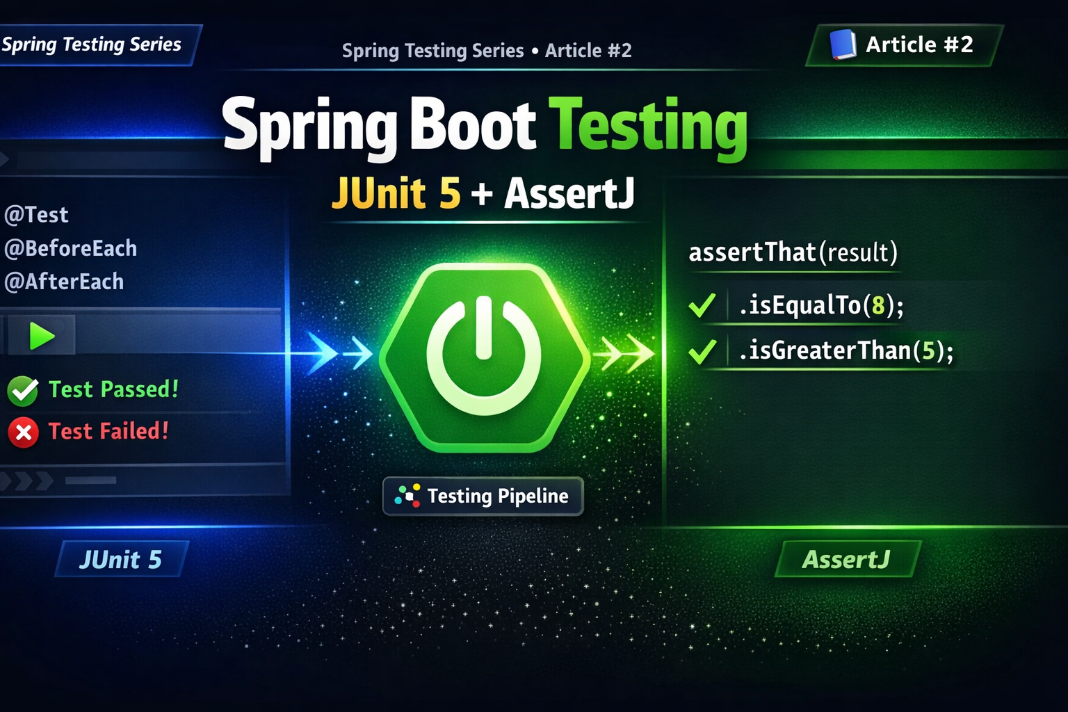 JUnit 5 & AssertJ Writing Your First Spring Boot Tests