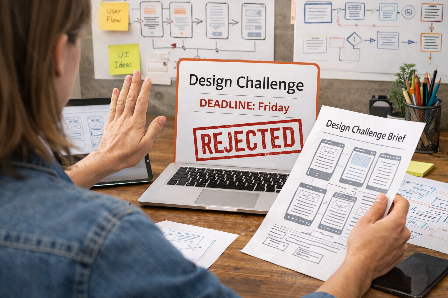 Dear colleague, I’ve rejected your Design Challenge, and here’s why.
