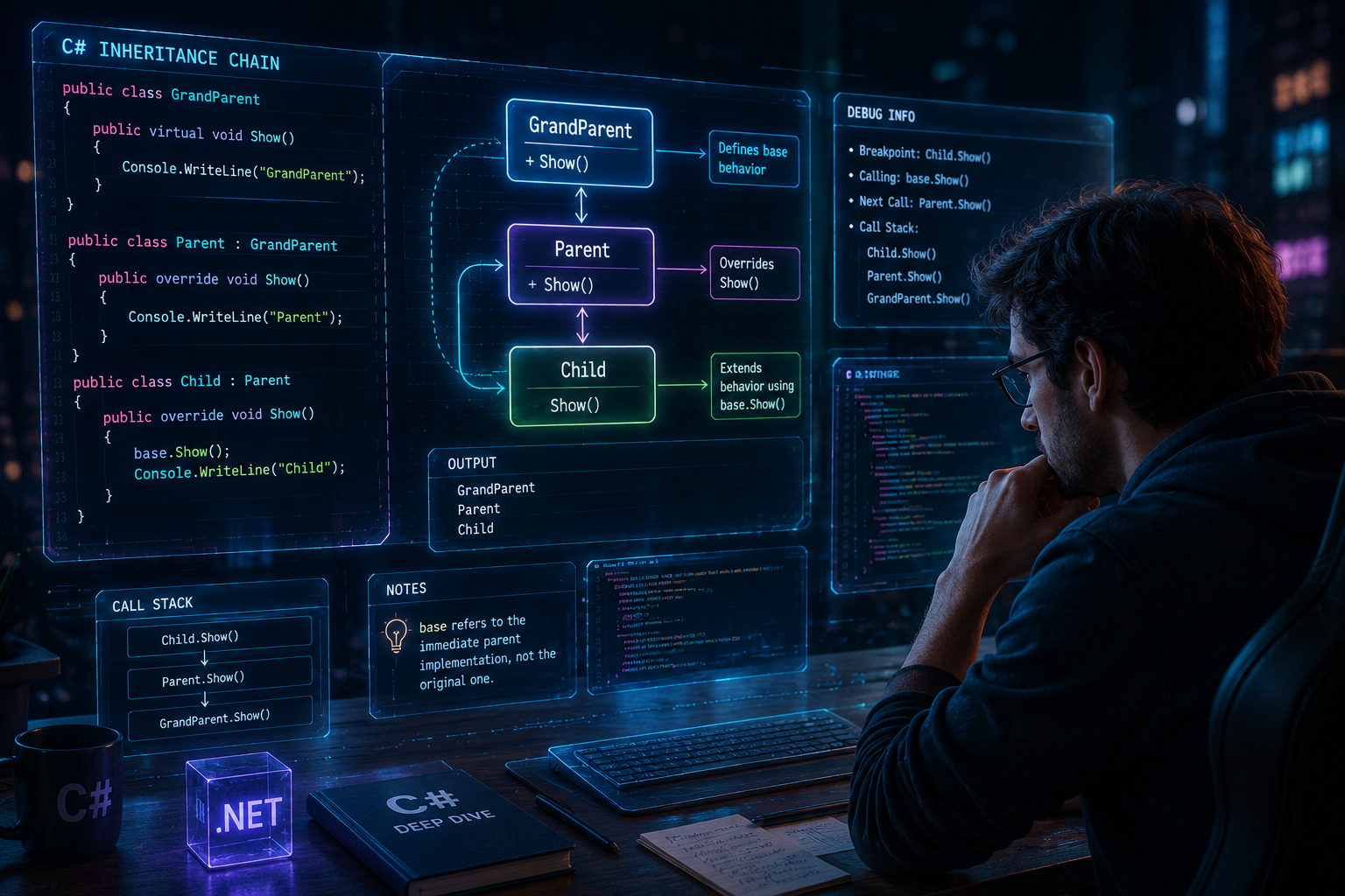 I Thought I Understood base in C#… Until It Broke My Code: 10 Lessons Every Developer Should Know