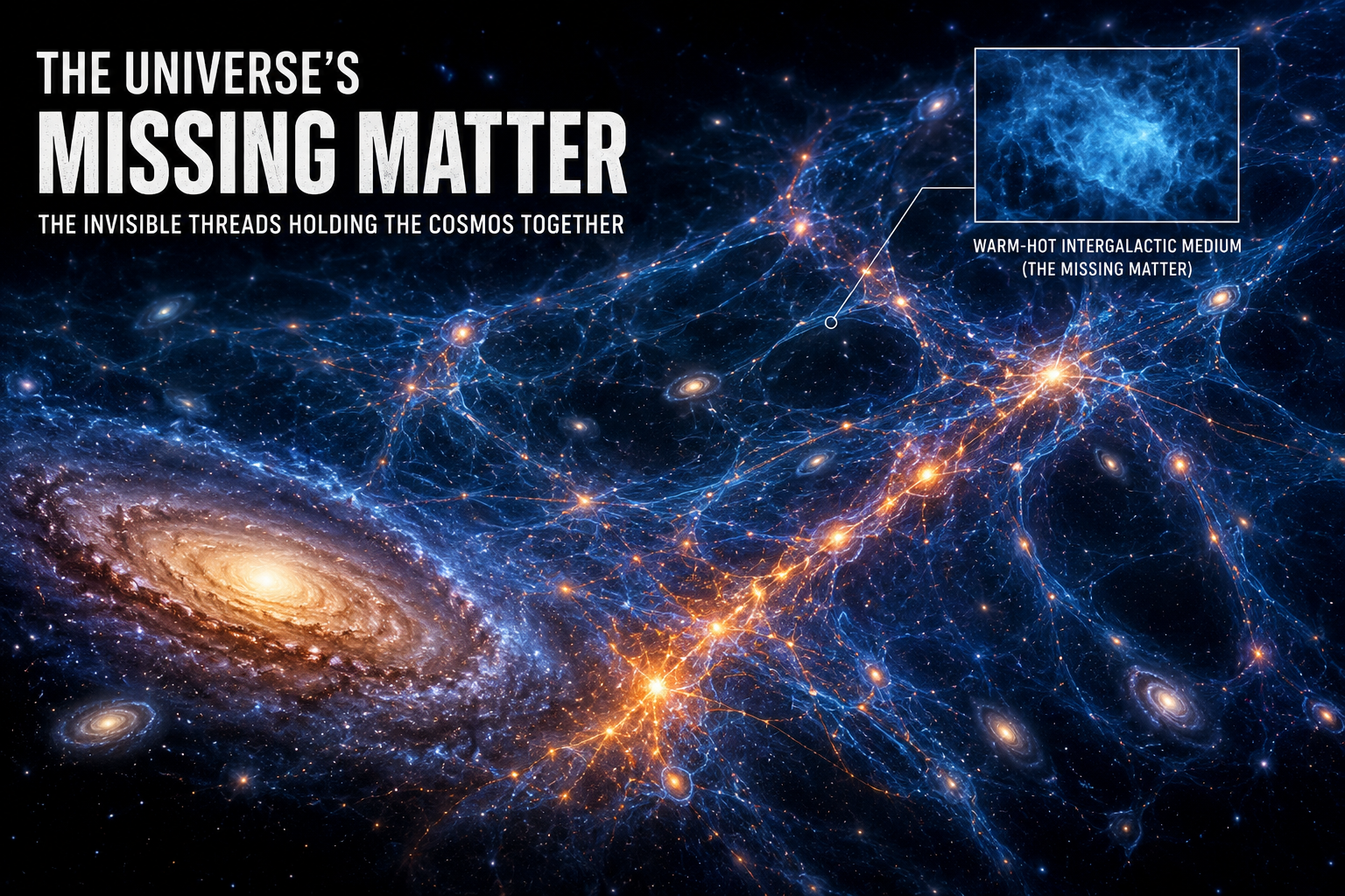 The Mystery of Missing Matter in the Universe: Where Is Half of Everyt