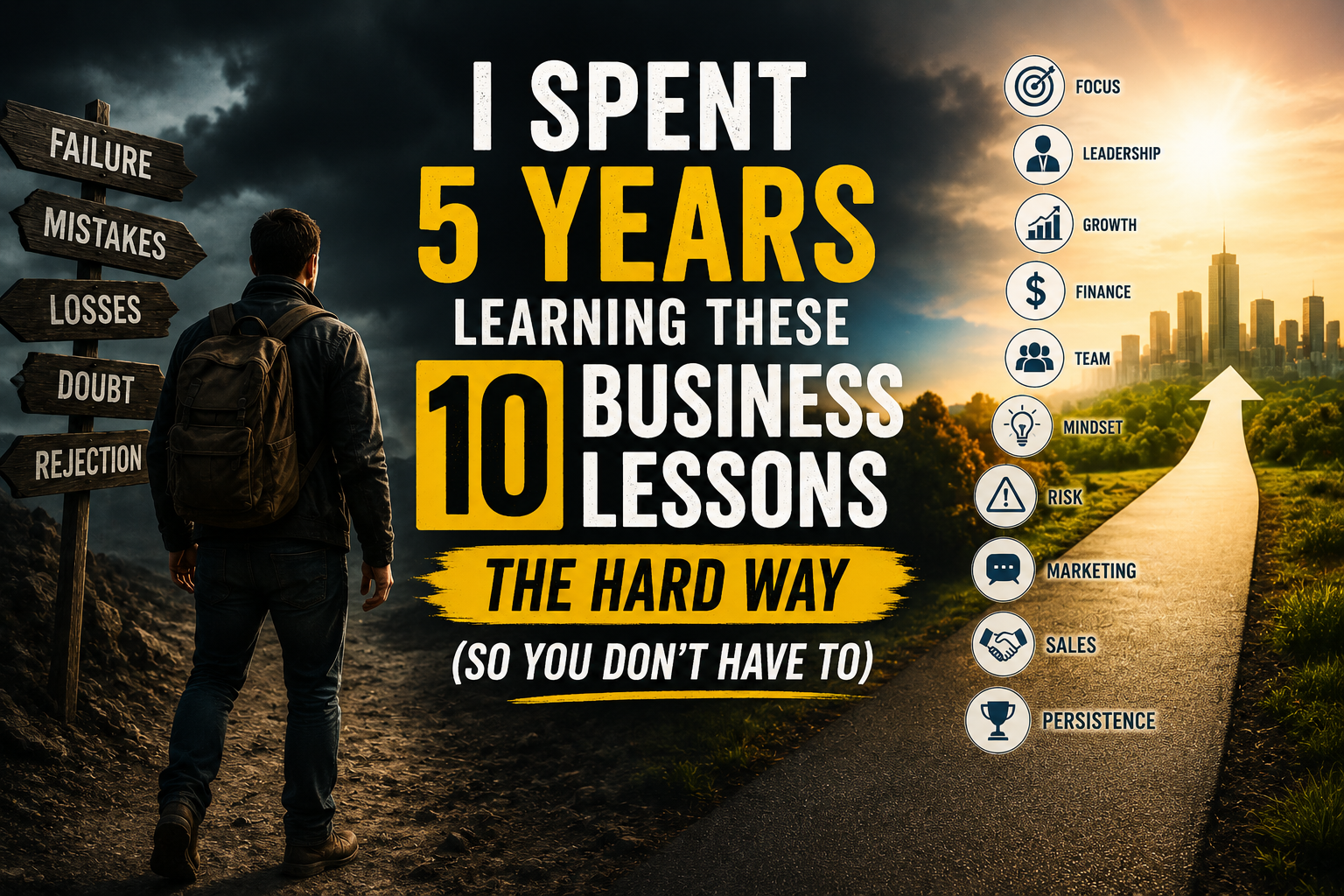 I Spent 5 Years Learning These 10 Business Lessons the Hard Way (So You Don’t Have To)