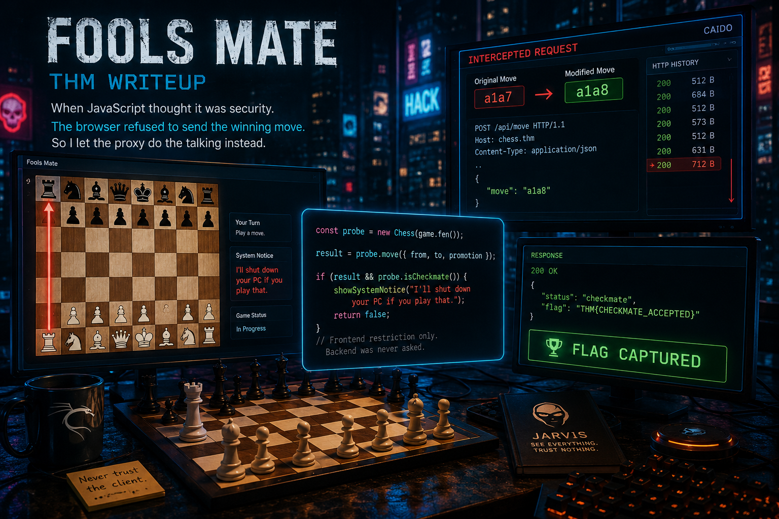 Fools Mate Tryhackme Writeups