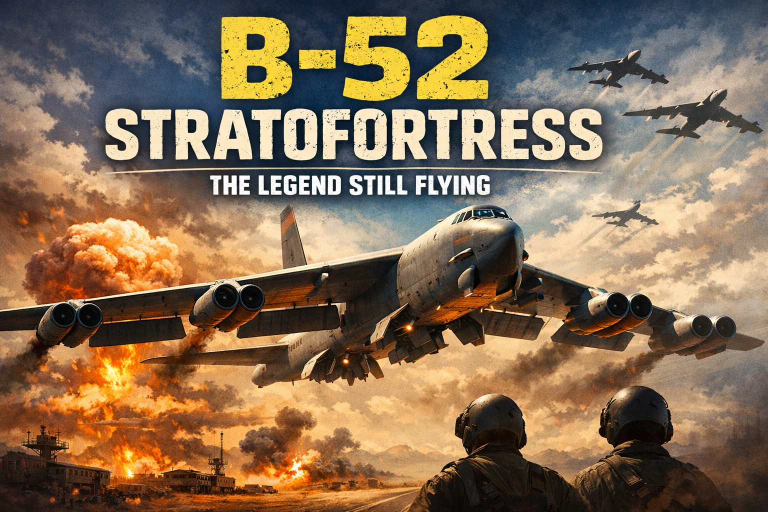 The B-52 Stratofortress: A 70 Year Old Bomber Still Ruling the Skies