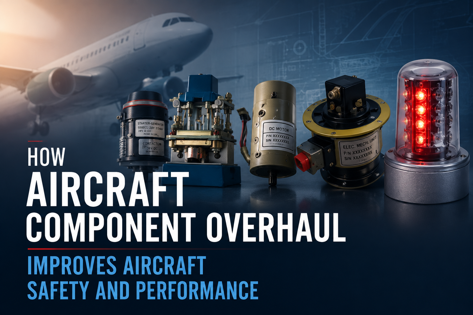 How Aircraft Component Overhaul Improves Aircraft Safety and Performan