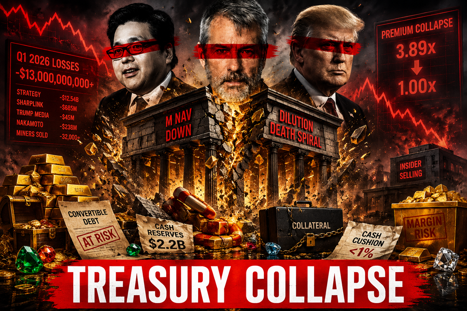 The Corporate Meltdown That Could Crush Bitcoin⚠️