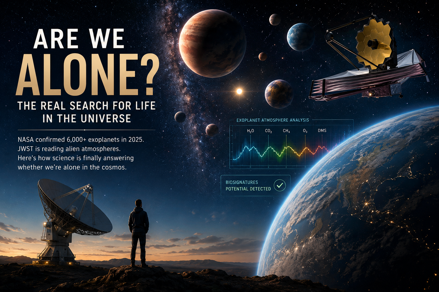 Are We Alone? The Real Search for Life in the Universe